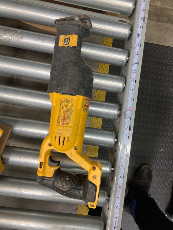 Photo 3 of **PARTS ONLY ** DEWALT 20V MAX* XR Reciprocating Saw, Compact, Tool Only (DCS367B), Black
