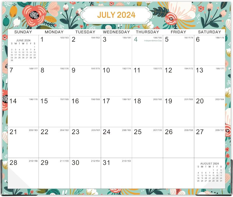 Photo 1 of 2024-2025 Magnetic Calendar - Magnetic Calendar for Fridge from Jul. 2024 - Dec 2025, 18 Monthly Calendar 2024-2025, 11.2"x13'', Tear-off Pad, for Refrigerator 3 pack 