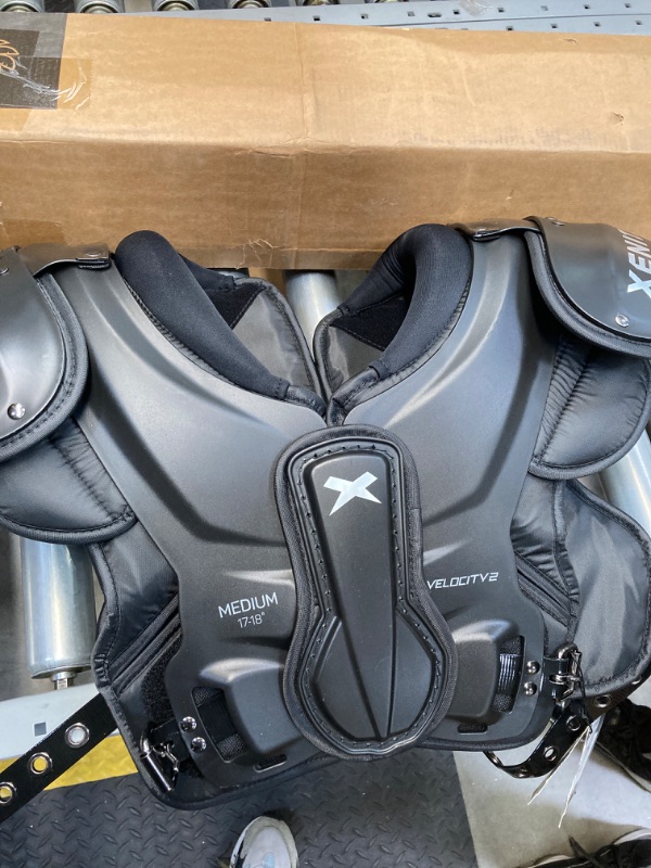 Photo 1 of Xenith Pro Light/Velocity 2 Varsity Football Shoulder Pads - All Purpose Protective Gear- Prioritizes Speed and Range of Motion with Full Coverage- Lightweight and Low Profile- Adult Small to 2XLarge Medium Velocity 2