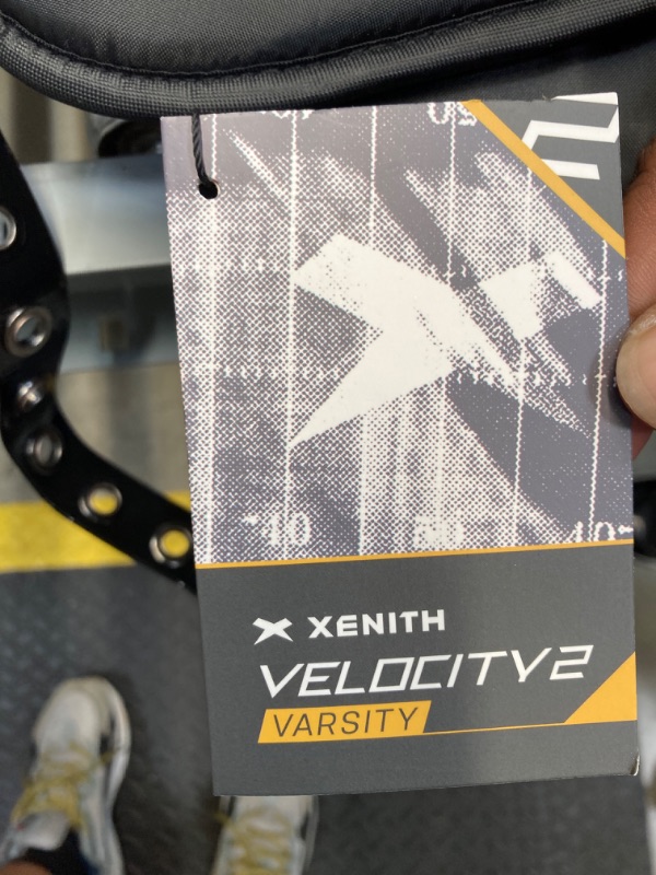 Photo 1 of Xenith Pro Light/Velocity 2 Varsity Football Shoulder Pads - All Purpose Protective Gear- Prioritizes Speed and Range of Motion with Full Coverage- Lightweight and Low Profile- Adult Small to 2XLarge Medium Velocity 2