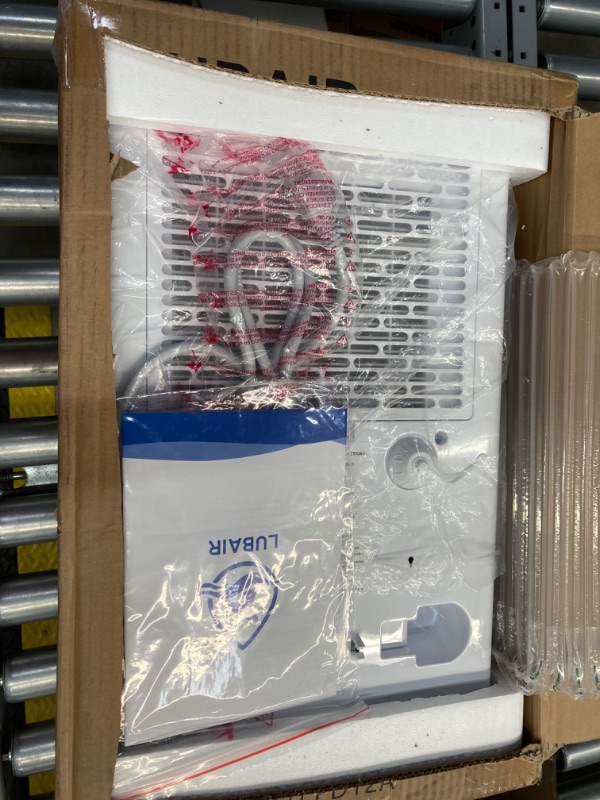 Photo 1 of ***(factory sealed)***
LUBAIR 50 Pints Dehumidifiers, Spaces up to 4500 Sq.ft, Automatic/Manual Drainage, Intelligent Humidity Control, Laundry Dry, Auto Defrost, 24H Timer