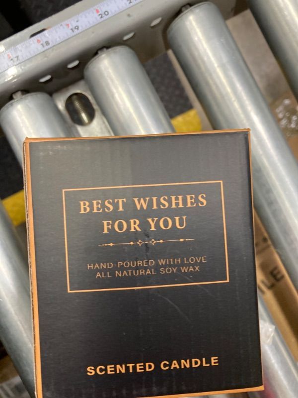 Photo 1 of Gift for Mom Dad from Daughter Son -7ozSoy Wax Lavender Long Burn Time Scented Candle- Unique Birthday Gifts Christmas Mother Day Father Day Presents for Mom Dad from Favorite Child