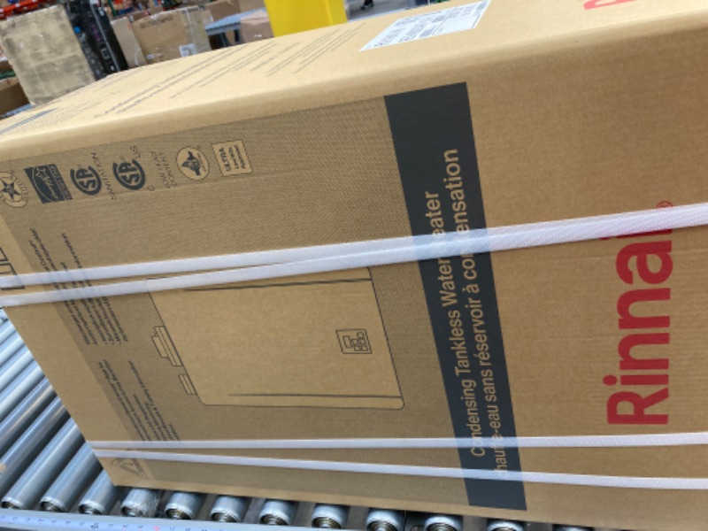 Photo 2 of ***(FACTORY SEALED)***
Rinnai RXP199iN Condensing Smart Sense Natural Gas or Propane Tankless Water Heater, Indoor or Outdoor Water Heater, Up to 11.1 GPM, 199,000 BTU