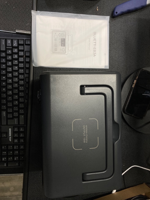 Photo 5 of BLUETTI EB3A Portable Power Station Sleek Black