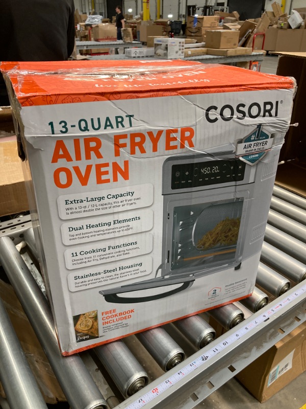 Photo 2 of COSORI Air Fryer Oven, 13 Qt Familiy Size, 11-in-1 Functions & Air Fryer Disposable Paper Liners, 100 PCS, 7.9 in for 5QT or Above https://a.co/d/9LHdmWM