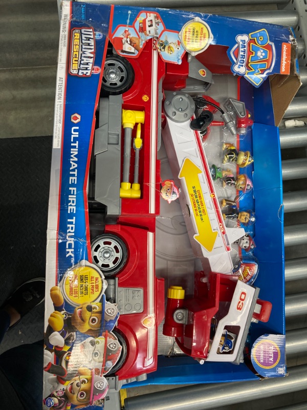 Photo 2 of Paw Patrol Ultimate Firetruck with 6 Pup Figures