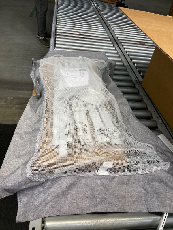 Photo 4 of melafa365 Bed Rails for Toddlers, Upgrade Height Adjustable Baby Bed Rail Guard Specially Designed for Twin, Full, Queen, King Size - Safety Bed Guard Rails for Kids(Gray) Grey 1 Side:54"(L) ×27"(H)