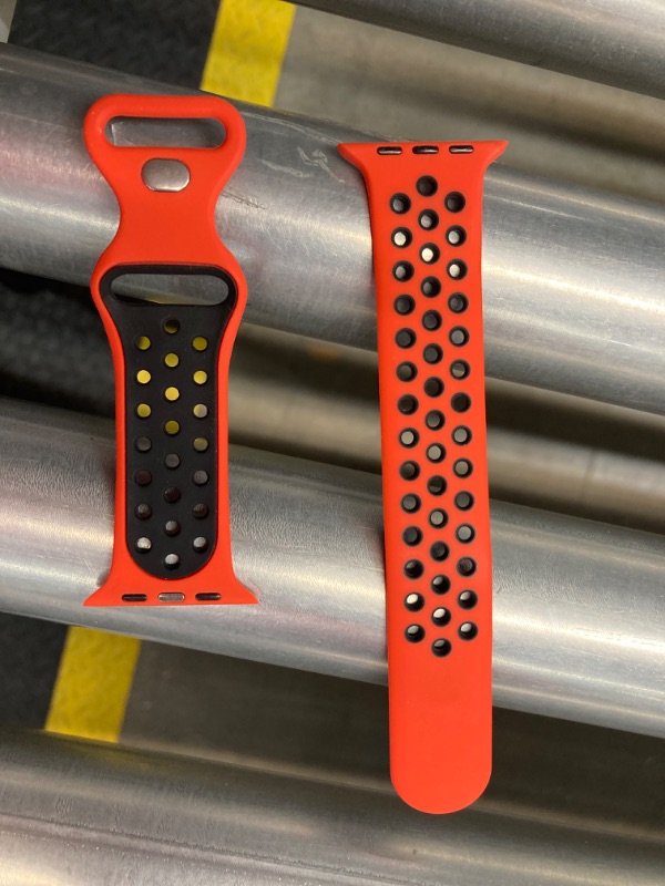 Photo 1 of Lerobo Sport Band Compatible with Apple Watch Band 38mm 40mm 41mm 45mm 44mm 42mm 49mm for Women Men,Soft Silicone Breathable Wristband Replacement Strap for iWatch Ultra 2 SE Series 9 8 7 6 5 4 3 2 1
