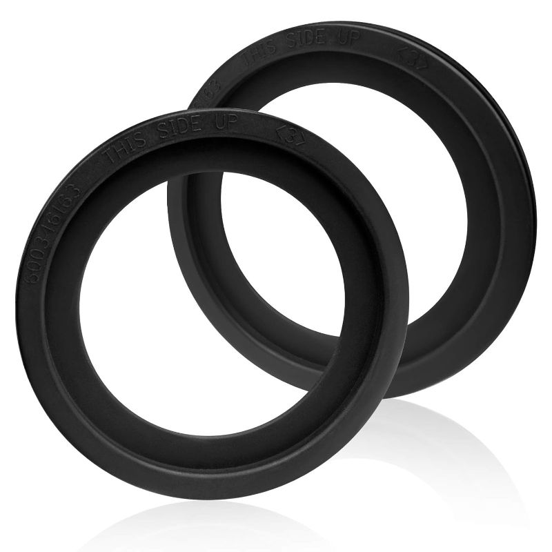 Photo 1 of 2 Pack 385311658 Flush Ball Seal Replacement by Sikawai Compatible with 300/310/ 320 R-V Toilets - Ideal Flush Ball Gaskets