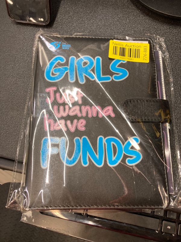 Photo 2 of 100 Envelopes Money Saving Challenge Binder, 100 Envelope Challenge Binder - Fun and Organized Money Saving Book for $5050 Savings in 100 Deposits (Girls Just Wanna Have Funds)