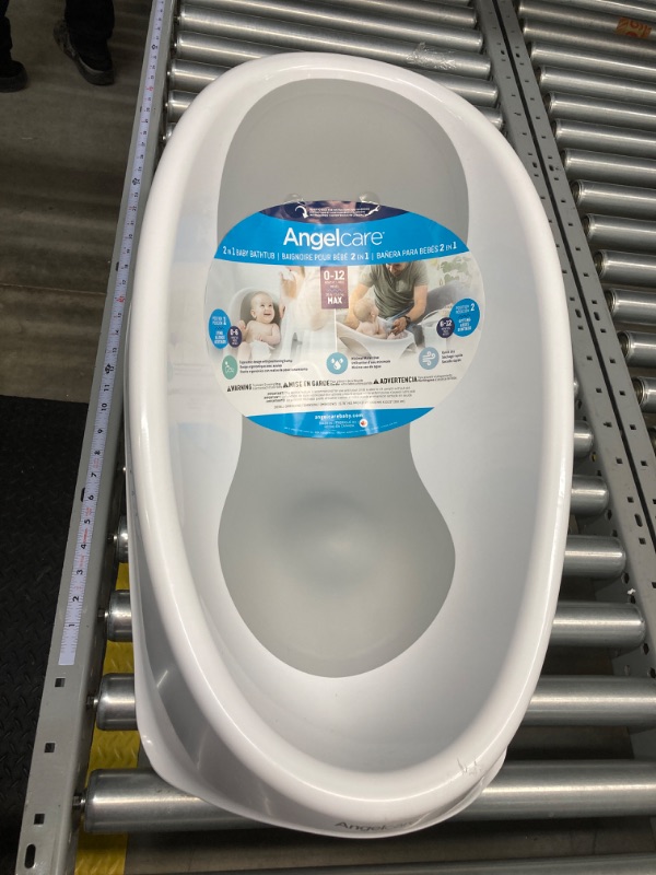 Photo 2 of Angelcare 2-in-1 Baby Bathtub | Ideal for Infants, Babies, and Newborns | 0-12 Months or Up to 26 Pounds