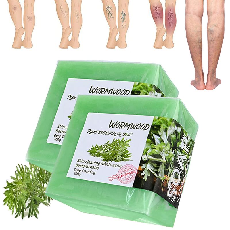 Photo 1 of *** BUNDLE 3 PACK*** KOMEDO Varicose Vein Soap - Varicose Veins Soap for Legs, Varicose & Spider Veins Soothing Leg Soap