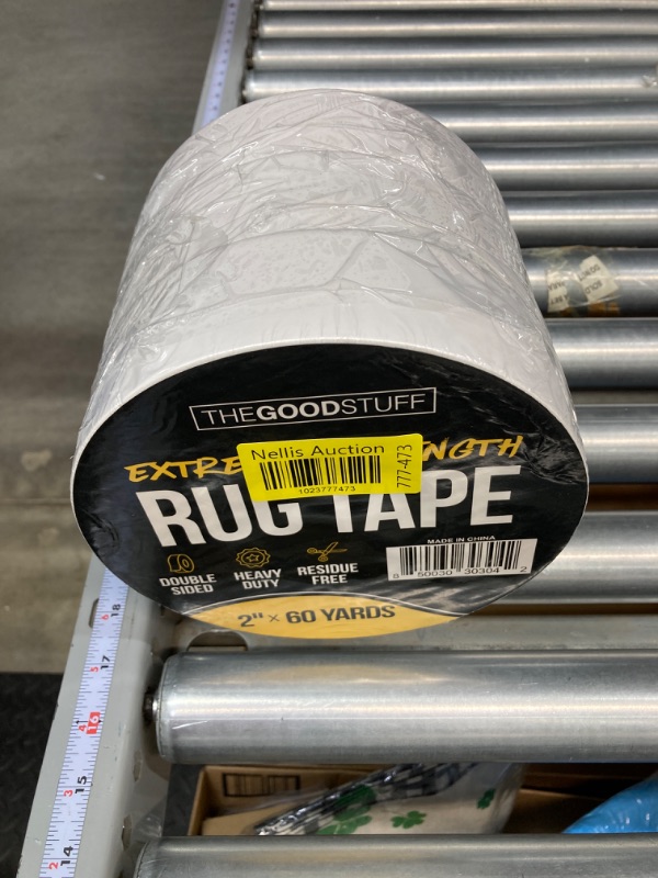 Photo 2 of ***Bundle 3 Pack*** The Good Stuff Rug Tape (2 Inch x 60 Yards) - Secure Rugs to Hardwood, Laminate, Tile, and Carpet 2" x 60Y