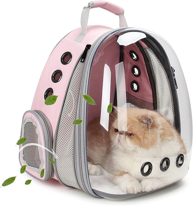 Photo 1 of Lollimeow Cat Bubble Backpack Pet Travel Carrier for Cats and Dogs