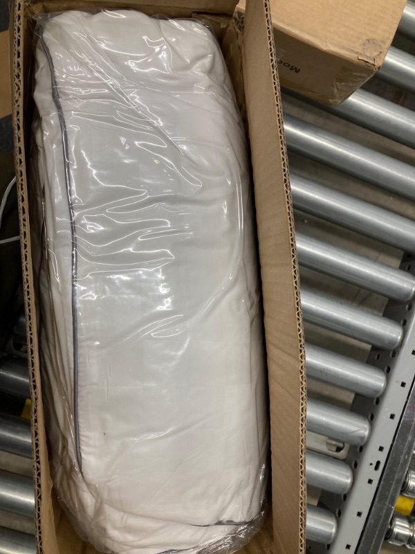 Photo 1 of Mattress Topper Queen Size - Extra Thick Mattress Pad Cover - Pillow Top Deep Pocket with Breathable 7D Spiral Fiber Filling Cooling Mattress Cover