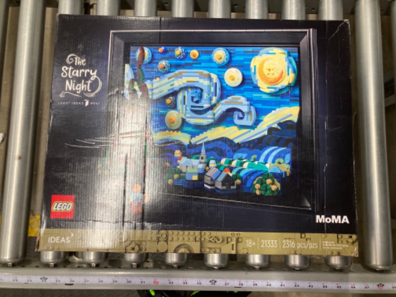 Photo 3 of LEGO Ideas Vincent Van Gogh - The Starry Night 21333 Building Set for Adults (2316 Pieces) Standard Packaging