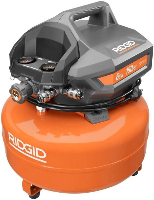 Photo 1 of RIDGID Portable Electric Pancake Air Compressor