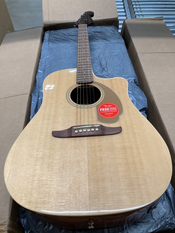 Photo 2 of Fender Redondo Player Acoustic Guitar - Natural