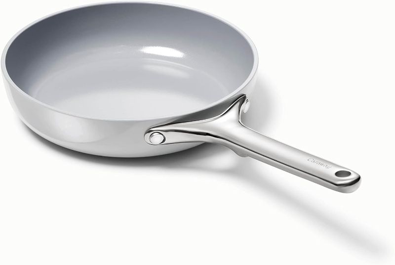 Photo 1 of araway Nonstick Ceramic Mini Fry Pan (1.05 qt, 8") - Non Toxic, PTFE & PFOA Free - Oven Safe & Compatible with All Stovetops (Gas, Electric & Induction) - Gray