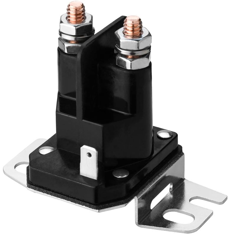 Photo 1 of 
Starter Solenoid for Briggs & Stratton 691656 555375GS 790951 Trombetta 812-1201-211-05 812-1201-211-06 Lawn Mower