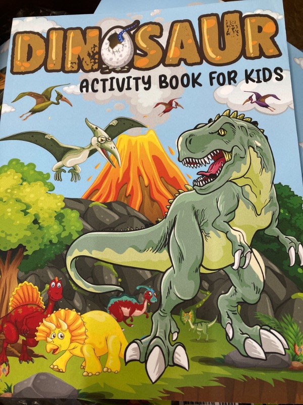 Photo 1 of 39 Dinosaur Activity Books For Kids