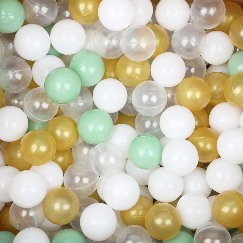 Photo 1 of 400 Pcs Colorful Pit Pool Ball Soft Plastic Ocean Ball 