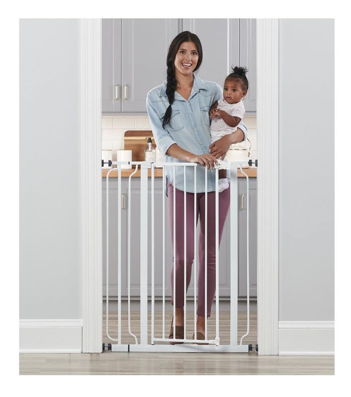 Photo 1 of Regalo Easy Step 36" Extra Tall Walk Thru Baby Gate,