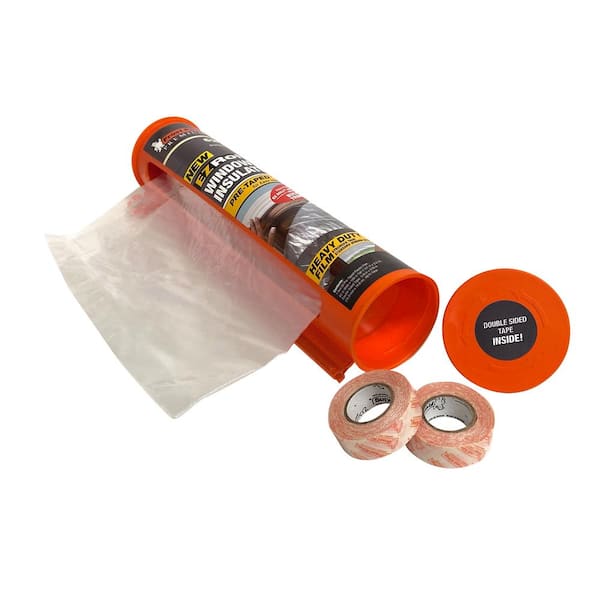 Photo 1 of 3 126 in. W x 62 in. H Cylinder EZ Roll Dispenser Shrink Window Kit
