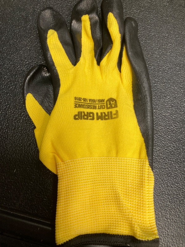 Photo 1 of 19 Firm Grip Gloves, Yellow