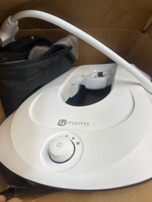 Photo 3 of 4moms MamaRoo Multi-Motion Baby Swing, Bluetooth Enabled with 5 Unique Motions, Black
