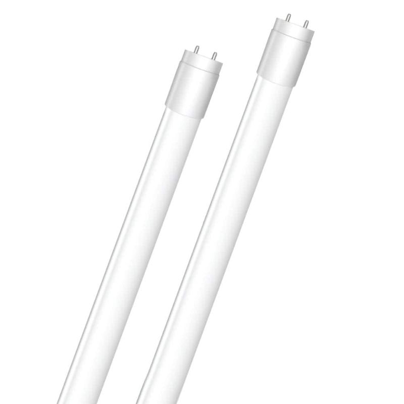 Photo 1 of 18-Watt 4 ft. T8/T12 G13 Type B Ballast Bypass Linear LED Tube Light Bulb, Selectable White (2-Pack)