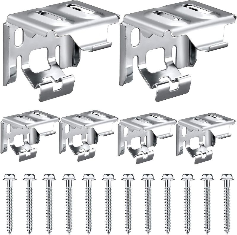 Photo 1 of 4.1 out of 5 stars 749 Mini Blind Brackets Bracket for Window Blinds, with Screws