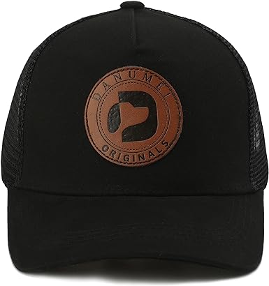 Photo 1 of Trucker Hats for Men Women Black Baseball Cap Graphic Mens Mesh Basebasell Hat