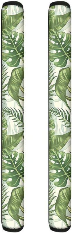 Photo 1 of 
NETILGEN 2PCS Refrigerator Door Handle Covers, Green Leaf Pattern Protective Electrical Kitchen Appliances Handle Covers Handmade Decor for Ovens Dishwashers