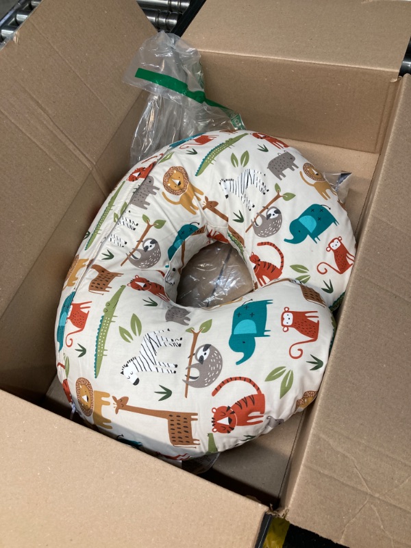 Photo 2 of Boppy Nursing Pillow Cover, Spice Woodland, Cotton Blend, Fits the Original Support for Breastfeeding, Bottle Feeding and Bonding, Cover Only, Sold Separately
