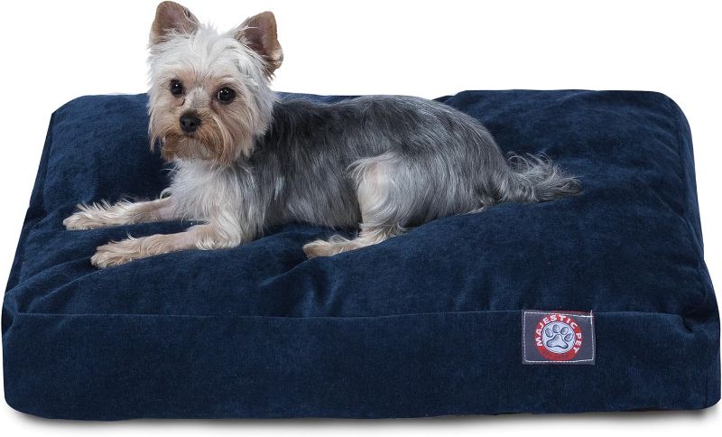 Photo 1 of 
Navy Villa Collection Large Rectangle Pet Dog Bed