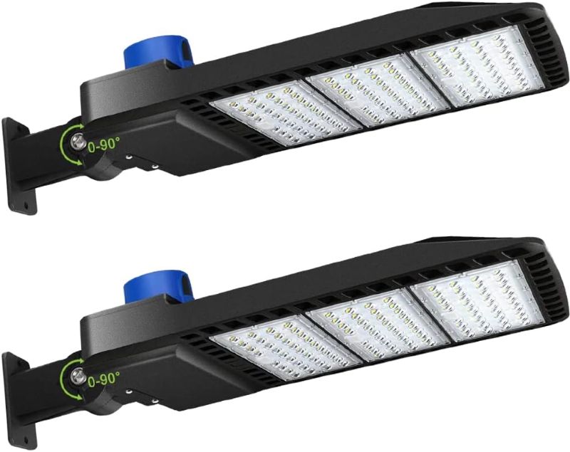 Photo 1 of ***HEAVY*** 300W LED Parking Lot Lights, PACK OF TWO 