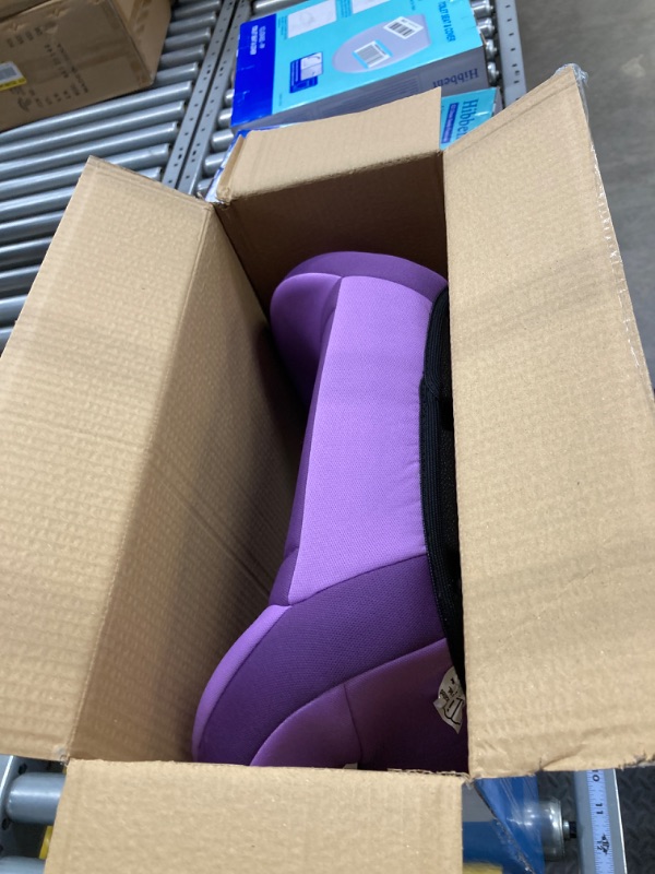 Photo 3 of Cosco Topside Booster Car Seat - Easy to Move, Lightweight Design (Grape), 1 Count (Pack of 1)