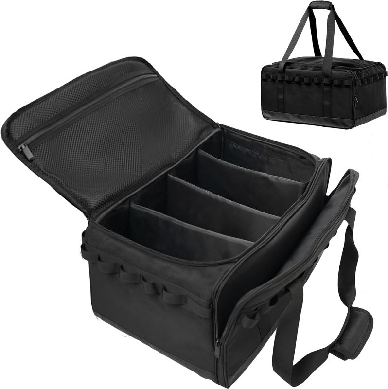Photo 1 of COOZMENT 35L Camping Bag,Tactical Duffle Bag with Waterproof Bottom,Shoe Bag for Travel/Outdoor with 3 Adjustable Dividers,Picnic Camping Organizer...
