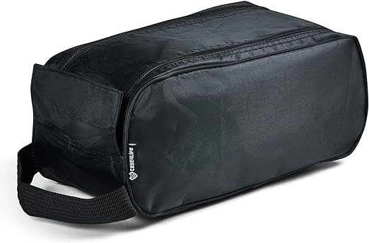 Photo 2 of Case4Life - Black Sneaker Shoe Duffle Bag for Travel, Gym, Sport & Soccer Shoes - Heavy Duty & Water Resistant Design