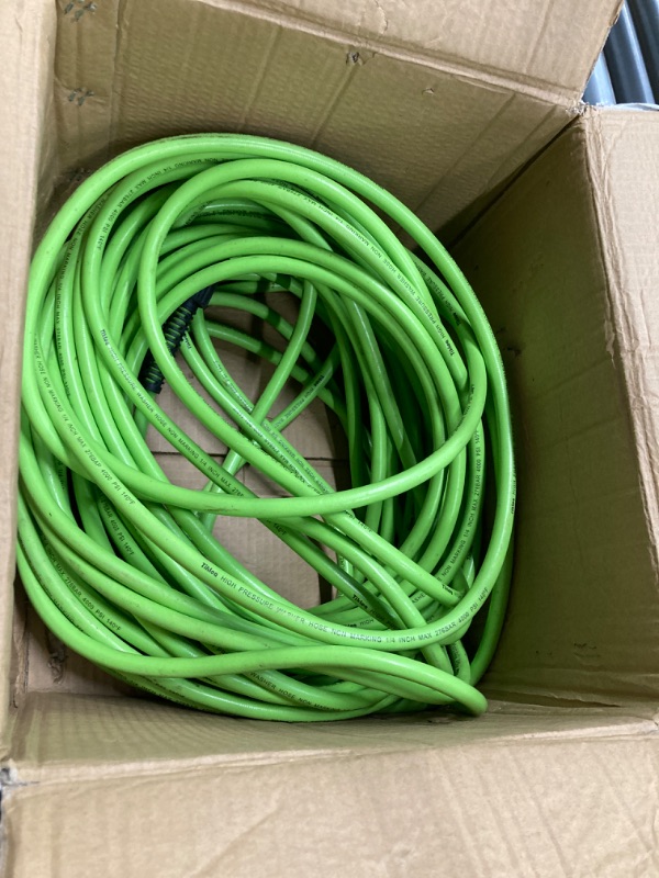 Photo 1 of 
YAMATIC Super Flexible Pressure Washer Hose 50FT 1/4", Kink Resistant Power Washer Hose Replacement for Flexzilla Uberflex Ryobi Genarac Troy Bilt Honda...