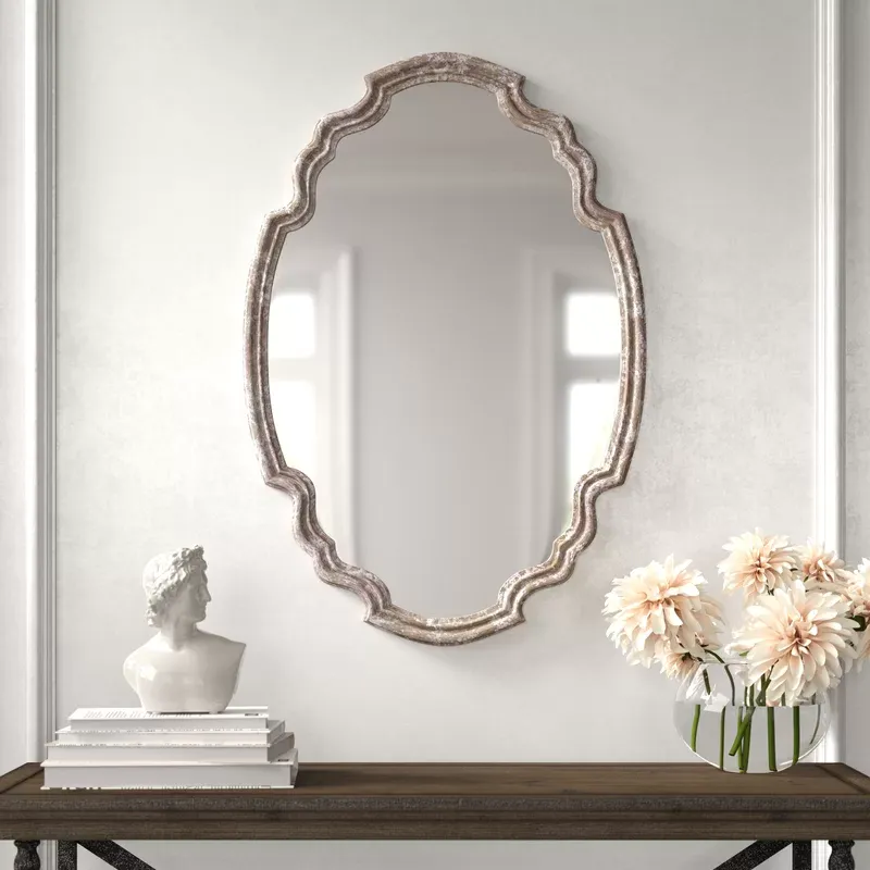 Photo 4 of Distressed Wood Accent Mirror
See More by Kelly Clarkson Home