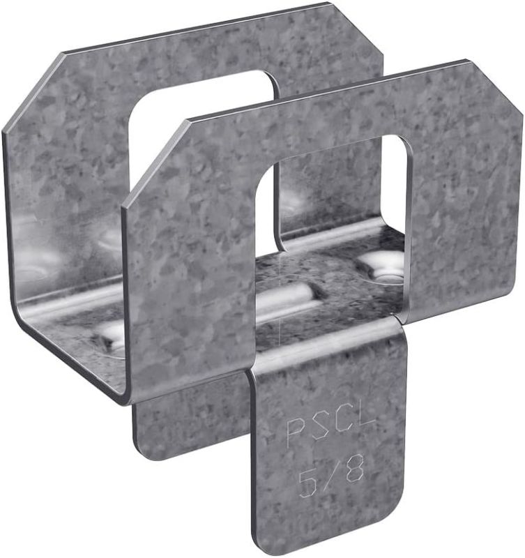 Photo 1 of 
Simpson Strong-Tie PSCL 5/8-20-Gauge Panel Sheathing Clip for 5/8" Plywood 250ct
