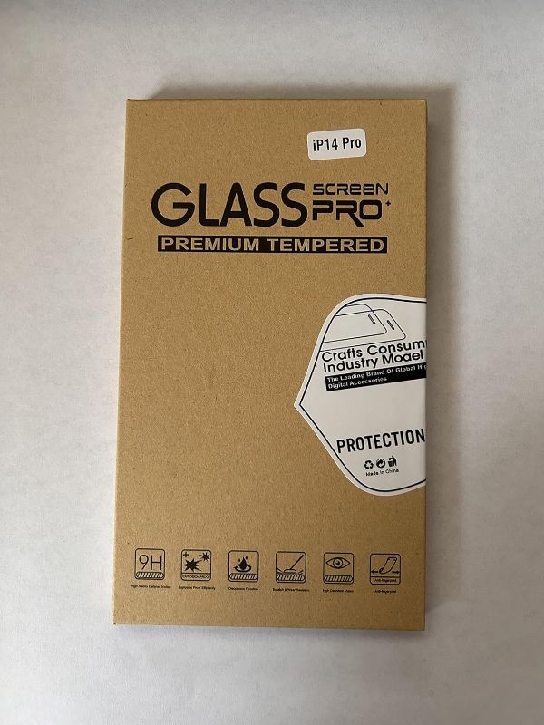 Photo 1 of 
iPhone 14 Pro Screen Protector | Glass Screen Pro Premium Tempered | 9H Tempered Glass Screen Protector Clear - 2 Pack
