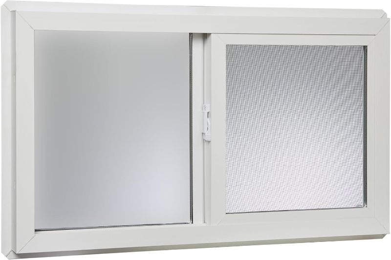 Photo 1 of Park Ridge Products VBSI3218PR Vinyl Basement Slider Window, 32' x 18', White