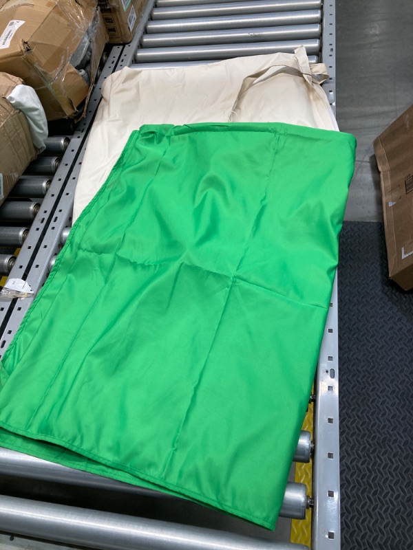 Photo 2 of Parts only!! Green Screen Chair, 59in Portable Green Screen Chair, Portable Background, 4.65ft Green Background Screen Portable, Chroma Key Green for Video Chat, Zoom, Green Screen Video Background.