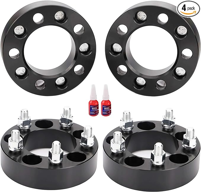 Photo 1 of 5x4.5 to 5x5 Wheel Adapters Conversion Compatible with JK XK WK WJ Wheels on Tj Yj Kk Xj Mj Kj Zj Vehicle, 1.25 inch 5x114.3mm to 5x127mm Forged Wheel Adapter with 1/2-20 Studs & 71.5mm Bore