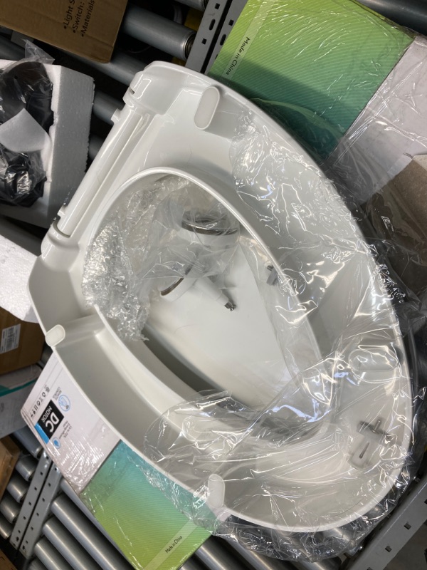 Photo 1 of Kohler Hyten Elongated Closed-Front Toilet Seat with Soft Close