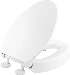 Photo 1 of Kohler Hyten Elongated Closed-Front Toilet Seat with Soft Close