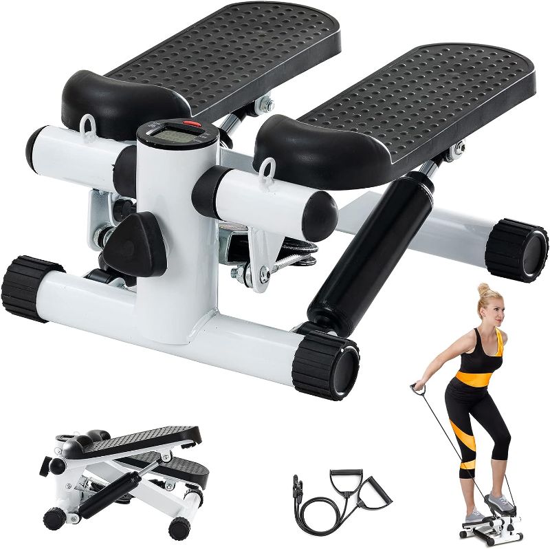 Photo 1 of 
Mini Stepper with Resistance Band, Portable Stair Stepper with Calories Count, Exercise Stepping Machine for Exercise Fitness Office Home Workout Equipment https://a.co/d/abfWwTj